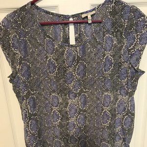 JOIE: Good Condition Snake print blouse
